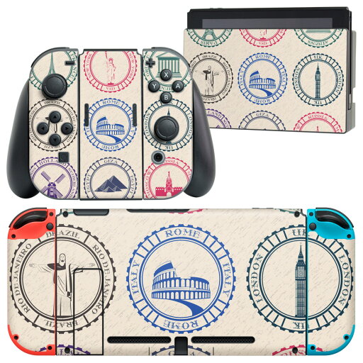 igsticker Nintendo Switch 用 デザインスキンシール 任天堂 ニンテンドー スイッチ 専用 本体ドック Joy-Con Joycon ジョイコン 専用 ゲーム機 カバー アクセサリー フィルム ステッカー 009430 外国 風景 建物 igsticker Nintendo Switch 用 デザインスキンシール 任天堂 ニンテンドー スイッチ 専用 本体ドック Joy-Con Joycon ジョイコン 専用 ゲーム機 カバー アクセサリー フィルム ステッカー 009430 外国 風景 建物