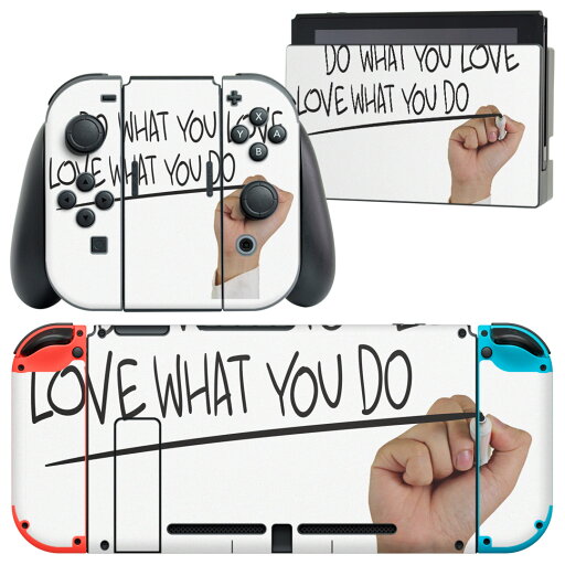 igsticker Nintendo Switch 用 デザインスキンシール 任天堂 ニンテンドー スイッチ 専用 本体ドック Joy-Con Joycon ジョイコン 専用 ゲーム機 カバー アクセサリー フィルム ステッカー 009443 英語 文字 白 黒 igsticker Nintendo Switch 用 デザインスキンシール 任天堂 ニンテンドー スイッチ 専用 本体ドック Joy-Con Joycon ジョイコン 専用 ゲーム機 カバー アクセサリー フィルム ステッカー 009443 英語 文字 白 黒