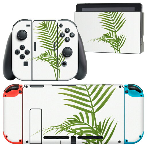 igsticker Nintendo Switch 用 デザインスキンシール 任天堂 ニンテンドー スイッチ 専用 本体ドック Joy-Con Joycon ジョイコン 専用 ゲーム機 カバー アクセサリー フィルム ステッカー 009543 植物 シンプル 緑 igsticker Nintendo Switch 用 デザインスキンシール 任天堂 ニンテンドー スイッチ 専用 本体ドック Joy-Con Joycon ジョイコン 専用 ゲーム機 カバー アクセサリー フィルム ステッカー 009543 植物 シンプル 緑