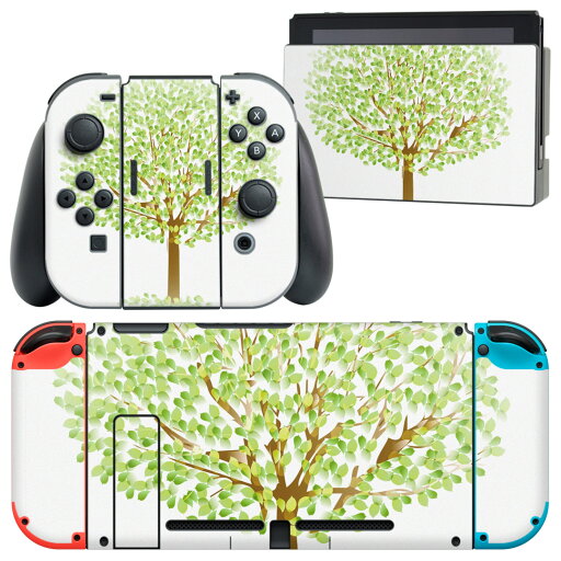 igsticker Nintendo Switch 用 デザインスキンシール 任天堂 ニンテンドー スイッチ 専用 本体ドック Joy-Con Joycon ジョイコン 専用 ゲーム機 カバー アクセサリー フィルム ステッカー 009550 植物 緑 シンプル igsticker Nintendo Switch 用 デザインスキンシール 任天堂 ニンテンドー スイッチ 専用 本体ドック Joy-Con Joycon ジョイコン 専用 ゲーム機 カバー アクセサリー フィルム ステッカー 009550 植物 緑 シンプル