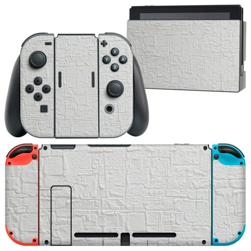 igsticker Nintendo Switch 用 デザインスキンシール 任天堂 ニンテンドー スイッチ 専用 本体ドック Joy-Con Joycon ジョイコン 専用 ゲーム機 カバー アクセサリー フィルム ステッカー 009667 壁紙 白 シンプル igsticker Nintendo Switch 用 デザインスキンシール 任天堂 ニンテンドー スイッチ 専用 本体ドック Joy-Con Joycon ジョイコン 専用 ゲーム機 カバー アクセサリー フィルム ステッカー 009667 壁紙 白 シンプル