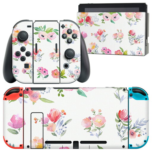 igsticker Nintendo Switch 用 デザインスキンシール 任天堂 ニンテンドー スイッチ 専用 本体ドック Joy-Con Joycon ジョイコン 専用 ゲーム機 カバー アクセサリー フィルム ステッカー 009707 水彩 イラスト igsticker Nintendo Switch 用 デザインスキンシール 任天堂 ニンテンドー スイッチ 専用 本体ドック Joy-Con Joycon ジョイコン 専用 ゲーム機 カバー アクセサリー フィルム ステッカー 009707 水彩 イラスト