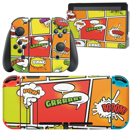 igsticker Nintendo Switch 用 デザインスキンシール 任天堂 ニンテンドー スイッチ 専用 本体ドック Joy-Con Joycon ジョイコン 専用 ゲーム機 カバー アクセサリー フィルム ステッカー 009844 英語 文字 カラフル igsticker Nintendo Switch 用 デザインスキンシール 任天堂 ニンテンドー スイッチ 専用 本体ドック Joy-Con Joycon ジョイコン 専用 ゲーム機 カバー アクセサリー フィルム ステッカー 009844 英語 文字 カラフル