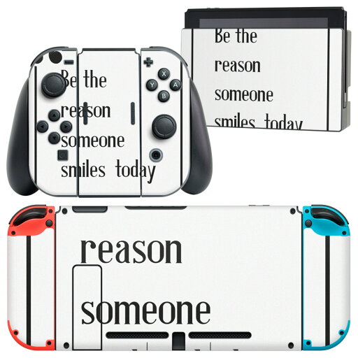 igsticker Nintendo Switch 用 デザインスキンシール 任天堂 ニンテンドー スイッチ 専用 本体ドック Joy-Con Joycon ジョイコン 専用 ゲーム機 カバー アクセサリー フィルム ステッカー 009847 英語 文字 格言 igsticker Nintendo Switch 用 デザインスキンシール 任天堂 ニンテンドー スイッチ 専用 本体ドック Joy-Con Joycon ジョイコン 専用 ゲーム機 カバー アクセサリー フィルム ステッカー 009847 英語 文字 格言