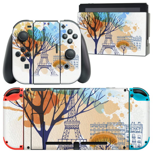 igsticker Nintendo Switch 用 デザインスキンシール 任天堂 ニンテンドー スイッチ 専用 本体ドック Joy-Con Joycon ジョイコン 専用 ゲーム機 カバー アクセサリー フィルム ステッカー 010002 外国 風景 水彩 igsticker Nintendo Switch 用 デザインスキンシール 任天堂 ニンテンドー スイッチ 専用 本体ドック Joy-Con Joycon ジョイコン 専用 ゲーム機 カバー アクセサリー フィルム ステッカー 010002 外国 風景 水彩