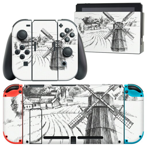 igsticker Nintendo Switch 用 デザインスキンシール 任天堂 ニンテンドー スイッチ 専用 本体ドック Joy-Con Joycon ジョイコン 専用 ゲーム機 カバー アクセサリー フィルム ステッカー 010006 風景 景色 モノクロ igsticker Nintendo Switch 用 デザインスキンシール 任天堂 ニンテンドー スイッチ 専用 本体ドック Joy-Con Joycon ジョイコン 専用 ゲーム機 カバー アクセサリー フィルム ステッカー 010006 風景 景色 モノクロ