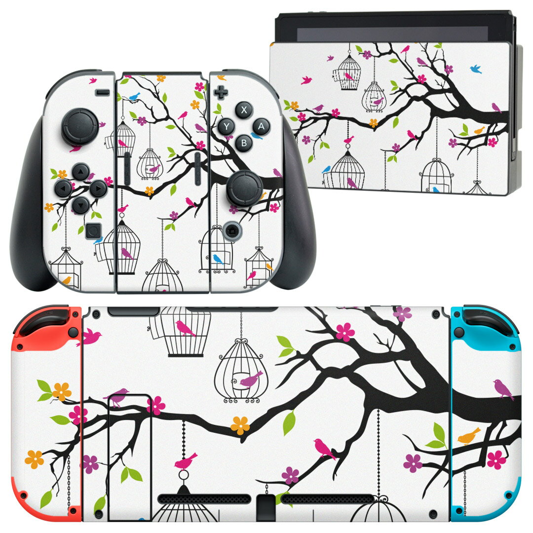 igsticker Nintendo Switch 用 デザインスキンシール 任天堂 ニンテンドー スイッチ 専用 本体ドック Joy-Con Joycon ジョイコン 専用 ..