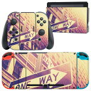 igsticker Nintendo Switch 用 デザインスキンシール 任天堂 ニンテンドー スイッチ 専用 本体ドック Joy-Con Joycon ジョイコン 専用 ゲーム機 カバー アクセサリー フィルム ステッカー 010381 風景 景色 写真(2)