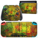 igsticker Nintendo Switch 用 デザインスキンシール 任天堂 ニンテンドー スイッチ 専用 本体ドック Joy-Con Joycon ジョイコン 専用 ゲーム機 カバー アクセサリー フィルム ステッカー 010495 東京 風景 景色(2)