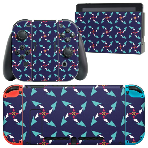 igsticker Nintendo Switch 用 デザインスキンシール 任天堂 ニンテンドー スイッチ 専用 本体ドック Joy-Con Joycon ジョイコン 専用 ゲーム機 カバー アクセサリー フィルム ステッカー 010595 風車 ネイビー 模様 igsticker Nintendo Switch 用 デザインスキンシール 任天堂 ニンテンドー スイッチ 専用 本体ドック Joy-Con Joycon ジョイコン 専用 ゲーム機 カバー アクセサリー フィルム ステッカー 010595 風車 ネイビー 模様