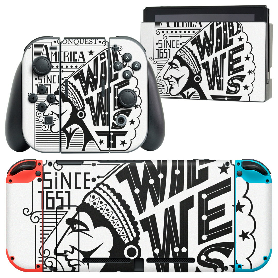 igsticker Nintendo Switch 用 デザインスキンシール 任天堂 ニンテンドー スイッチ 専用 本体ドック Joy-Con Joycon ジョイコン 専用 ゲーム機 カバー アクセサリー フィルム ステッカー 010603 アメリカ　英語　人物