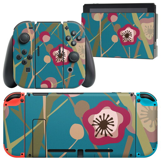 igsticker Nintendo Switch 用 デザインスキンシール 任天堂 ニンテンドー スイッチ 専用 本体ドック Joy-Con Joycon ジョイコン 専用 ゲーム機 カバー アクセサリー フィルム ステッカー 010633 花 和柄 ピンク 緑 igsticker Nintendo Switch 用 デザインスキンシール 任天堂 ニンテンドー スイッチ 専用 本体ドック Joy-Con Joycon ジョイコン 専用 ゲーム機 カバー アクセサリー フィルム ステッカー 010633 花 和柄 ピンク 緑