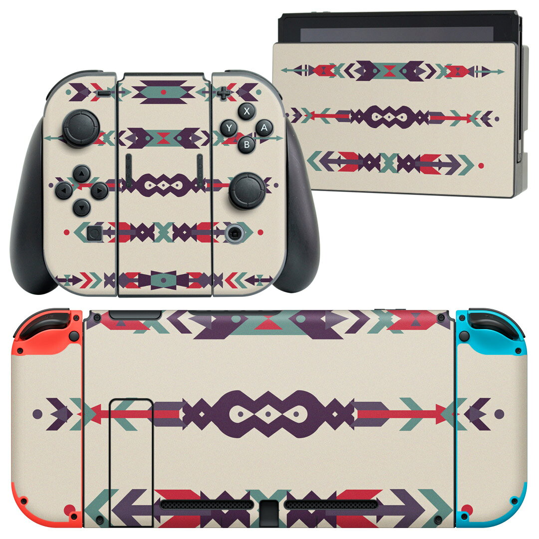 igsticker Nintendo Switch 用 デザインスキンシール 任天堂 ニンテンドー スイッチ 専用 本体ドック case-style-33731841 スマコレ パッケージ画像