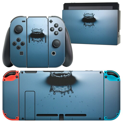 igsticker Nintendo Switch 用 デザインスキンシール 任天堂 ニンテンドー スイッチ 専用 本体ドック Joy-Con Joycon ジョイコン 専用 ゲーム機 カバー アクセサリー フィルム ステッカー 010805 水 水滴 写真 igsticker Nintendo Switch 用 デザインスキンシール 任天堂 ニンテンドー スイッチ 専用 本体ドック Joy-Con Joycon ジョイコン 専用 ゲーム機 カバー アクセサリー フィルム ステッカー 010805 水 水滴 写真