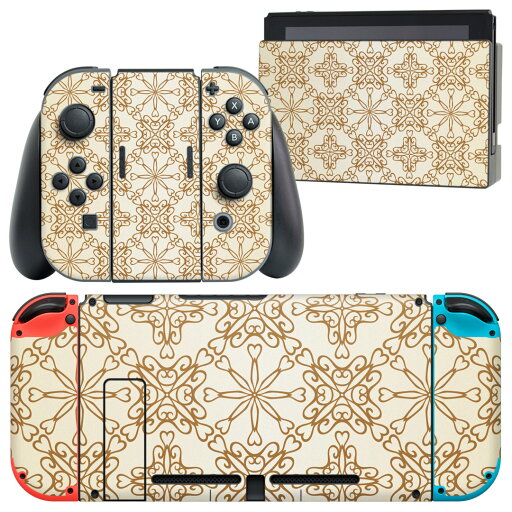 igsticker Nintendo Switch 用 デザインスキンシール 任天堂 ニンテンドー スイッチ 専用 本体ドック Joy-Con Joycon ジョイコン 専用 ゲーム機 カバー アクセサリー フィルム ステッカー 010812 エレガント 白 igsticker Nintendo Switch 用 デザインスキンシール 任天堂 ニンテンドー スイッチ 専用 本体ドック Joy-Con Joycon ジョイコン 専用 ゲーム機 カバー アクセサリー フィルム ステッカー 010812 エレガント 白