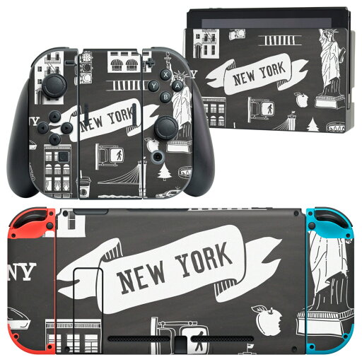 igsticker Nintendo Switch 用 デザインスキンシール 任天堂 ニンテンドー スイッチ 専用 本体ドック Joy-Con Joycon ジョイコン 専用 ゲーム機 カバー アクセサリー フィルム ステッカー 010842 ニューヨーク 風景 コーヒー igsticker Nintendo Switch 用 デザインスキンシール 任天堂 ニンテンドー スイッチ 専用 本体ドック Joy-Con Joycon ジョイコン 専用 ゲーム機 カバー アクセサリー フィルム ステッカー 010842 ニューヨーク 風景 コーヒー