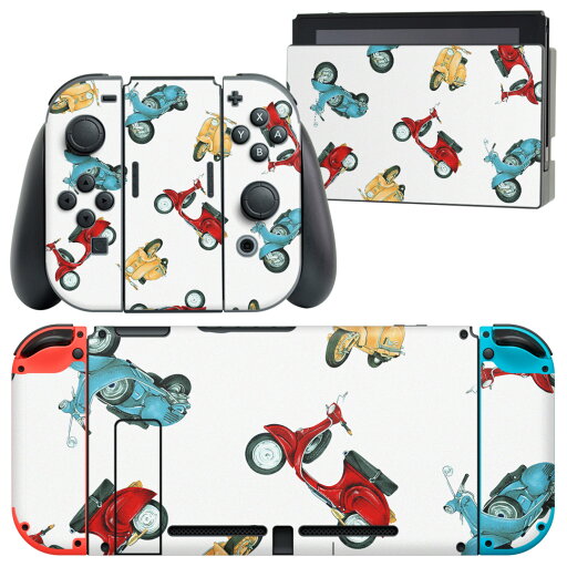 igsticker Nintendo Switch 用 デザインスキンシール 任天堂 ニンテンドー スイッチ 専用 本体ドック Joy-Con Joycon ジョイコン 専用 ゲーム機 カバー アクセサリー フィルム ステッカー 010870 バイク 乗り物 レトロ igsticker Nintendo Switch 用 デザインスキンシール 任天堂 ニンテンドー スイッチ 専用 本体ドック Joy-Con Joycon ジョイコン 専用 ゲーム機 カバー アクセサリー フィルム ステッカー 010870 バイク 乗り物 レトロ