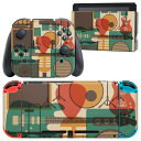 igsticker Nintendo Switch 用 デザインスキンシール 任天堂 ニンテンドー スイッチ 専用 本体ドック Joy-Con Joycon ジョイコン 専用 ゲーム機 カバー アクセサリー フィルム ステッカー 010922 音楽 ミュージック 楽器(2)