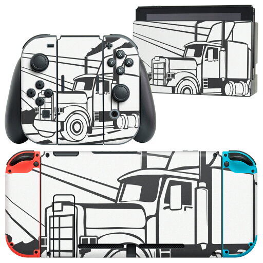 igsticker Nintendo Switch 用 デザインスキンシール 任天堂 ニンテンドー スイッチ 専用 本体ドック Joy-Con Joycon ジョイコン 専用 ゲーム機 カバー アクセサリー フィルム ステッカー 010956 トラック 乗り物 車 igsticker Nintendo Switch 用 デザインスキンシール 任天堂 ニンテンドー スイッチ 専用 本体ドック Joy-Con Joycon ジョイコン 専用 ゲーム機 カバー アクセサリー フィルム ステッカー 010956 トラック 乗り物 車