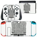 igsticker Nintendo Switch 用 デザインスキンシール 任天堂 ニンテンドー スイッチ 専用 本体ドック Joy-Con Joycon ジョイコン 専用 ゲーム機 カバー アクセサリー フィルム ステッカー 010985 女性　ファッション　おしゃれ