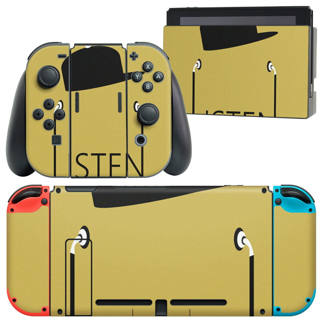 igsticker Nintendo Switch 用 デザインスキンシール 任天堂 ニンテンドー 