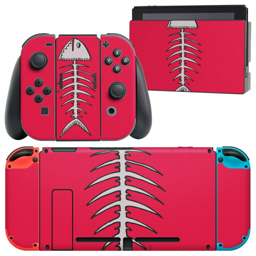 igsticker Nintendo Switch 用 デザインスキンシール 任天堂 ニンテンドー スイッチ 専用 本体ドック Joy-Con Joycon ジョイコン 専用 ゲーム機 カバー アクセサリー フィルム ステッカー 011144 魚 生き物 ピンク igsticker Nintendo Switch 用 デザインスキンシール 任天堂 ニンテンドー スイッチ 専用 本体ドック Joy-Con Joycon ジョイコン 専用 ゲーム機 カバー アクセサリー フィルム ステッカー 011144 魚 生き物 ピンク