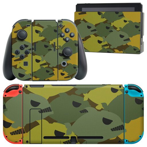 igsticker Nintendo Switch 用 デザインスキンシール 任天堂 ニンテンドー スイッチ 専用 本体ドック Joy-Con Joycon ジョイコン 専用 ゲーム機 カバー アクセサリー フィルム ステッカー 011181 魚 生き物 キャラクター igsticker Nintendo Switch 用 デザインスキンシール 任天堂 ニンテンドー スイッチ 専用 本体ドック Joy-Con Joycon ジョイコン 専用 ゲーム機 カバー アクセサリー フィルム ステッカー 011181 魚 生き物 キャラクター