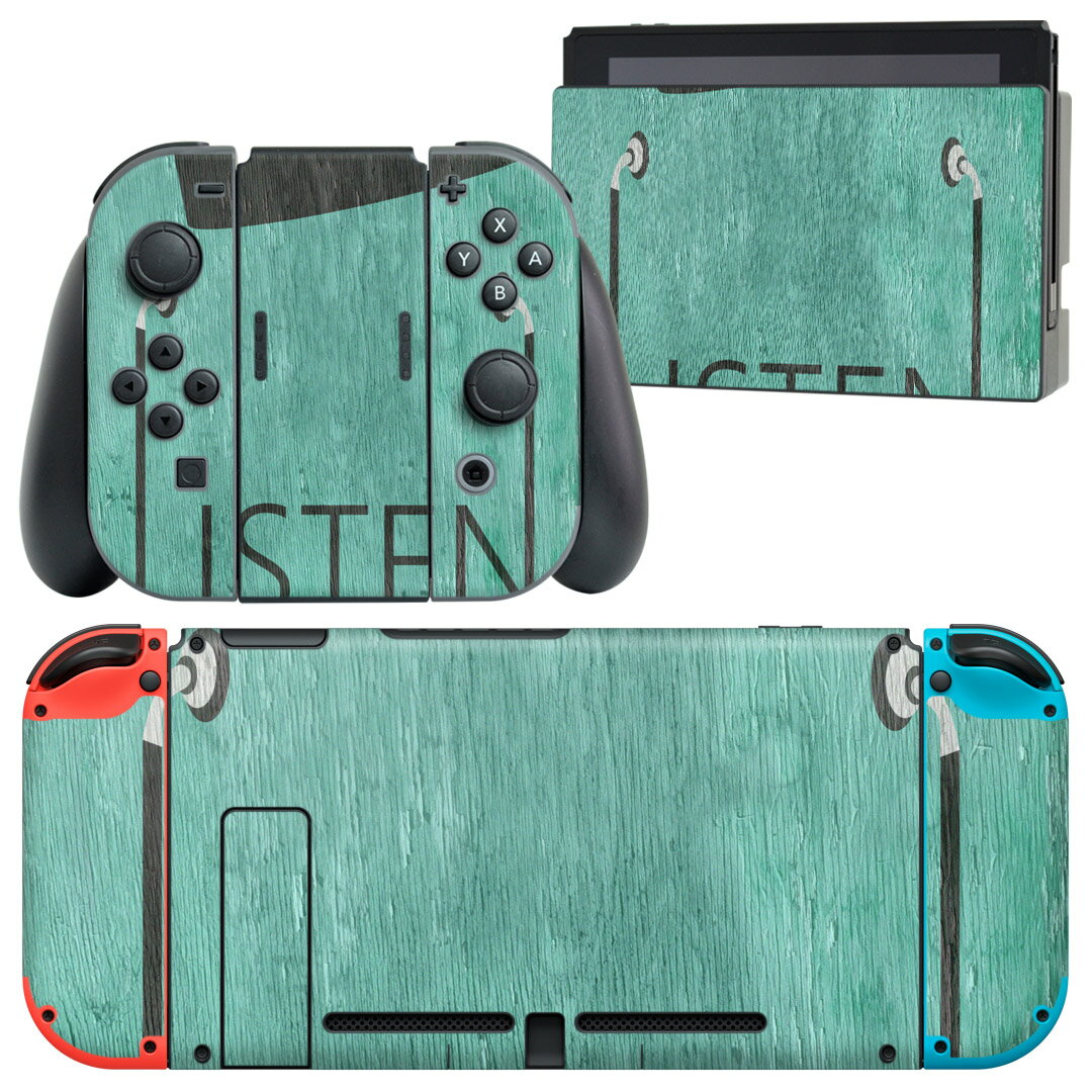 igsticker Nintendo Switch 用 デザインスキンシール 任天堂 ニンテンドー 