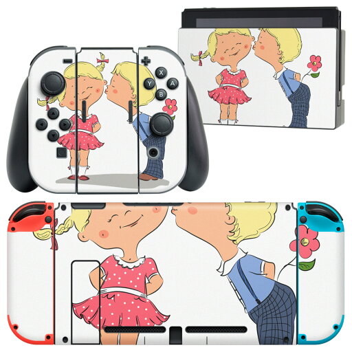 igsticker Nintendo Switch 用 デザインスキンシール 任天堂 ニンテンドー スイッチ 専用 本体ドック Joy-Con Joycon ジョイコン 専用 ゲーム機 カバー アクセサリー フィルム ステッカー 011293 キャラクター 花 人物 igsticker Nintendo Switch 用 デザインスキンシール 任天堂 ニンテンドー スイッチ 専用 本体ドック Joy-Con Joycon ジョイコン 専用 ゲーム機 カバー アクセサリー フィルム ステッカー 011293 キャラクター 花 人物