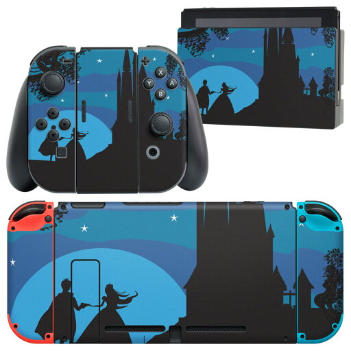 igsticker Nintendo Switch 用 デザインスキンシール 任天堂 ニンテンドー スイッチ 専用 本体ドック Joy-Con Joycon ジョイコン 専用 ゲーム機 カバー アクセサリー フィルム ステッカー 011304 プリンセス カップル お城 igsticker Nintendo Switch 用 デザインスキンシール 任天堂 ニンテンドー スイッチ 専用 本体ドック Joy-Con Joycon ジョイコン 専用 ゲーム機 カバー アクセサリー フィルム ステッカー 011304 プリンセス カップル お城