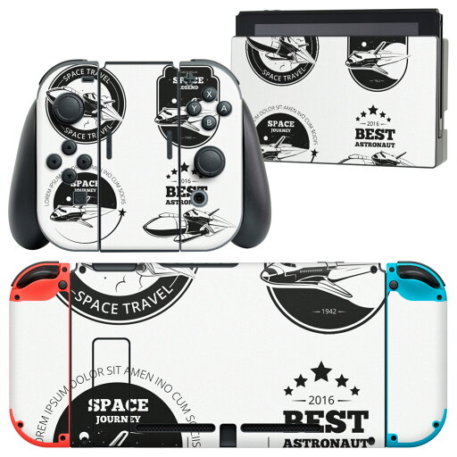igsticker Nintendo Switch 用 デザインスキンシール 任天堂 ニンテンドー スイッチ 専用 本体ドック Joy-Con Joycon ジョイコン 専用 ゲーム機 カバー アクセサリー フィルム ステッカー 011351 宇宙 ロケット 宇宙船 igsticker Nintendo Switch 用 デザインスキンシール 任天堂 ニンテンドー スイッチ 専用 本体ドック Joy-Con Joycon ジョイコン 専用 ゲーム機 カバー アクセサリー フィルム ステッカー 011351 宇宙 ロケット 宇宙船