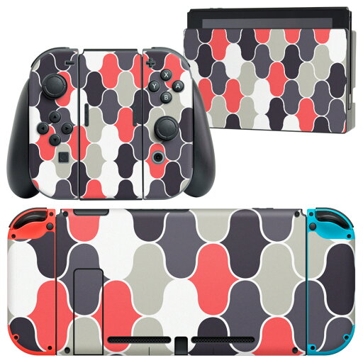 igsticker Nintendo Switch 用 デザインスキンシール 任天堂 ニンテンドー スイッチ 専用 本体ドック Joy-Con Joycon ジョイコン 専用 ゲーム機 カバー アクセサリー フィルム ステッカー 011390 模様 ピンク グレー igsticker Nintendo Switch 用 デザインスキンシール 任天堂 ニンテンドー スイッチ 専用 本体ドック Joy-Con Joycon ジョイコン 専用 ゲーム機 カバー アクセサリー フィルム ステッカー 011390 模様 ピンク グレー