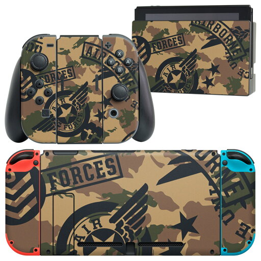 igsticker Nintendo Switch 用 デザインスキンシール 任天堂 ニンテンドー スイッチ 専用 本体ドック Joy-Con Joycon ジョイコン 専用 ゲーム機 カバー アクセサリー フィルム ステッカー 011605 アーミー 迷彩 カモフラ igsticker Nintendo Switch 用 デザインスキンシール 任天堂 ニンテンドー スイッチ 専用 本体ドック Joy-Con Joycon ジョイコン 専用 ゲーム機 カバー アクセサリー フィルム ステッカー 011605 アーミー 迷彩 カモフラ