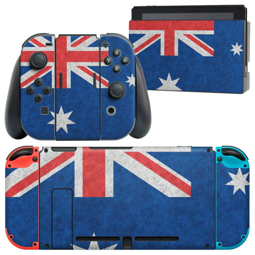igsticker Nintendo Switch 用 デザインスキンシール 任天堂 ニンテンドー スイッチ 専用 本体ドック Joy-Con Joycon ジョイコン 専用 ゲーム機 カバー アクセサリー フィルム ステッカー 011713 オーストラリア 外国 国旗 igsticker Nintendo Switch 用 デザインスキンシール 任天堂 ニンテンドー スイッチ 専用 本体ドック Joy-Con Joycon ジョイコン 専用 ゲーム機 カバー アクセサリー フィルム ステッカー 011713 オーストラリア 外国 国旗