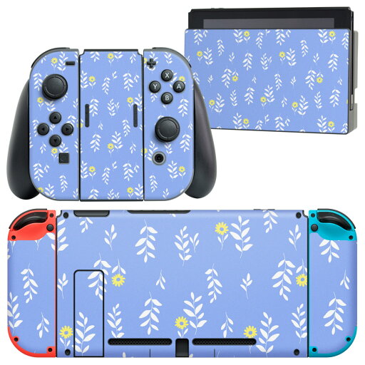igsticker Nintendo Switch 用 デザインスキンシール 任天堂 ニンテンドー スイッチ 専用 本体ドック Joy-Con Joycon ジョイコン 専用 ゲーム機 カバー アクセサリー フィルム ステッカー 011835 花 パステル igsticker Nintendo Switch 用 デザインスキンシール 任天堂 ニンテンドー スイッチ 専用 本体ドック Joy-Con Joycon ジョイコン 専用 ゲーム機 カバー アクセサリー フィルム ステッカー 011835 花 パステル