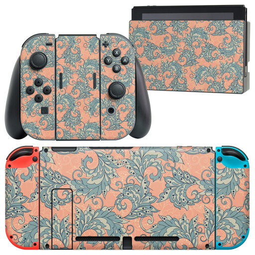 igsticker Nintendo Switch 用 デザインスキンシール 任天堂 ニンテンドー スイッチ 専用 本体ドック Joy-Con Joycon ジョイコン 専用 ゲーム機 カバー アクセサリー フィルム ステッカー 011849 つた 模様 エレガント igsticker Nintendo Switch 用 デザインスキンシール 任天堂 ニンテンドー スイッチ 専用 本体ドック Joy-Con Joycon ジョイコン 専用 ゲーム機 カバー アクセサリー フィルム ステッカー 011849 つた 模様 エレガント