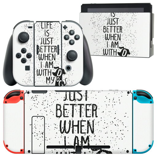 igsticker Nintendo Switch 用 デザインスキンシール 任天堂 ニンテンドー スイッチ 専用 本体ドック Joy-Con Joycon ジョイコン 専用 ゲーム機 カバー アクセサリー フィルム ステッカー 011858 英字 かっこいい おしゃれ igsticker Nintendo Switch 用 デザインスキンシール 任天堂 ニンテンドー スイッチ 専用 本体ドック Joy-Con Joycon ジョイコン 専用 ゲーム機 カバー アクセサリー フィルム ステッカー 011858 英字 かっこいい おしゃれ