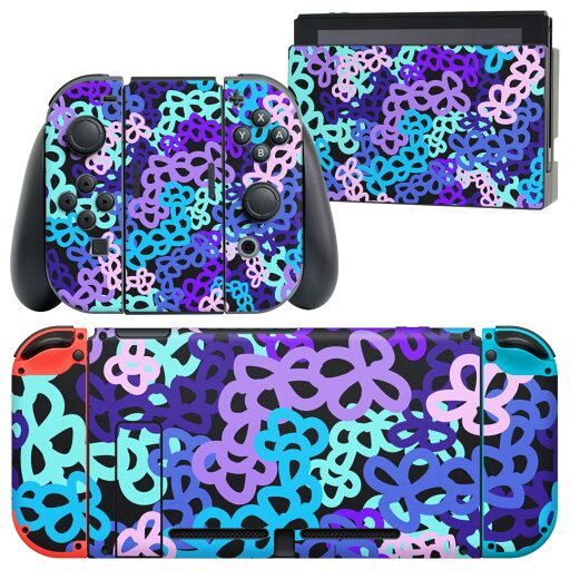 igsticker Nintendo Switch 用 デザインスキンシール 任天堂 ニンテンドー スイッチ 専用 本体ドック Joy-Con Joycon ジョイコン 専用 ゲーム機 カバー アクセサリー フィルム ステッカー 011860 模様 ブルー かわいい igsticker Nintendo Switch 用 デザインスキンシール 任天堂 ニンテンドー スイッチ 専用 本体ドック Joy-Con Joycon ジョイコン 専用 ゲーム機 カバー アクセサリー フィルム ステッカー 011860 模様 ブルー かわいい