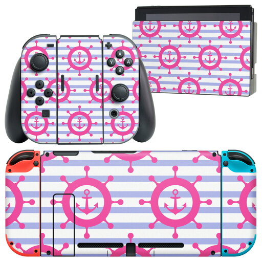 igsticker Nintendo Switch 用 デザインスキンシール 任天堂 ニンテンドー スイッチ 専用 本体ドック Joy-Con Joycon ジョイコン 専用 ゲーム機 カバー アクセサリー フィルム ステッカー 011962 いかり マリン 夏 igsticker Nintendo Switch 用 デザインスキンシール 任天堂 ニンテンドー スイッチ 専用 本体ドック Joy-Con Joycon ジョイコン 専用 ゲーム機 カバー アクセサリー フィルム ステッカー 011962 いかり マリン 夏