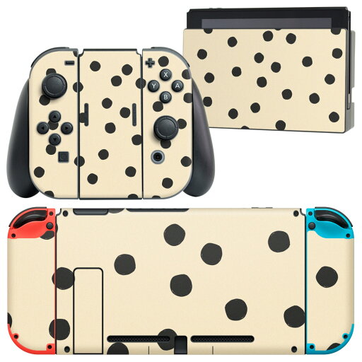 igsticker Nintendo Switch 用 デザインスキンシール 任天堂 ニンテンドー スイッチ 専用 本体ドック Joy-Con Joycon ジョイコン 専用 ゲーム機 カバー アクセサリー フィルム ステッカー 012186 ドット 水玉 シンプル igsticker Nintendo Switch 用 デザインスキンシール 任天堂 ニンテンドー スイッチ 専用 本体ドック Joy-Con Joycon ジョイコン 専用 ゲーム機 カバー アクセサリー フィルム ステッカー 012186 ドット 水玉 シンプル
