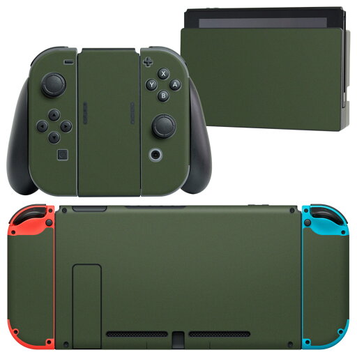 igsticker Nintendo Switch 用 デザインスキンシール 任天堂 ニンテンドー スイッチ 専用 本体ドック Joy-Con Joycon ジョイコン 専用 ゲーム機 カバー アクセサリー フィルム ステッカー 012248 緑 単色 シンプル igsticker Nintendo Switch 用 デザインスキンシール 任天堂 ニンテンドー スイッチ 専用 本体ドック Joy-Con Joycon ジョイコン 専用 ゲーム機 カバー アクセサリー フィルム ステッカー 012248 緑 単色 シンプル
