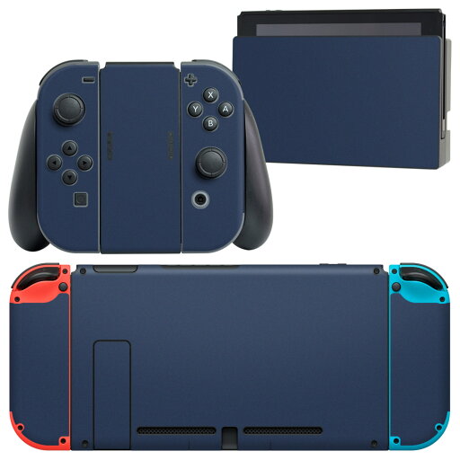 igsticker Nintendo Switch 用 デザインスキンシール 任天堂 ニンテンドー スイッチ 専用 本体ドック Joy-Con Joycon ジョイコン 専用 ゲーム機 カバー アクセサリー フィルム ステッカー 012249 青 単色 シンプル igsticker Nintendo Switch 用 デザインスキンシール 任天堂 ニンテンドー スイッチ 専用 本体ドック Joy-Con Joycon ジョイコン 専用 ゲーム機 カバー アクセサリー フィルム ステッカー 012249 青 単色 シンプル