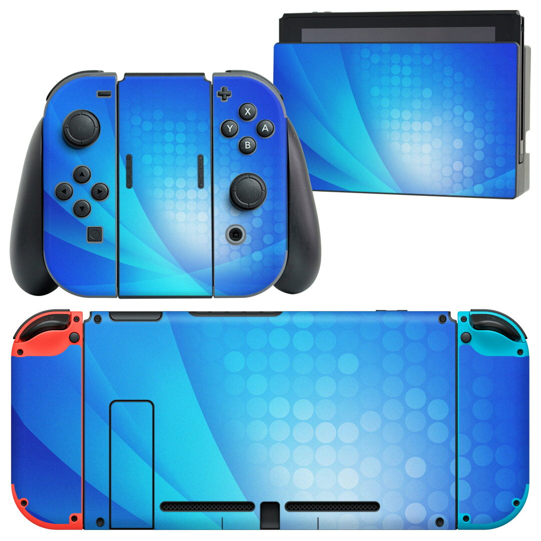 製品名 Nintendo Switch 本体裏面＆ドック正面＆ジョイコン専用 デザインスキンシール セット内容 Nintendo Switch 本体＆ドック＆ジョイコン用スキンシール（各1枚） ニンテンドースイッチ専用です。携帯機のSwitch LiteやProコンには対応していません。 商品特徴 再剥離性シートを素材に採用し、細かな位置調整がしやすく貼り直しが容易です。専用の業務プリンターを使い、商品画像と遜色のない美しい印刷仕上がり。 注意事項 画像はサンプルですので、ご覧の環境によっては多少色味に違いを感じる場合がございます。 イメージと違った、モニターと色味が異なるという理由での交換や返金はご対応出来かねます。スキンシールのみの販売で、ニンテンドースイッチ本体などは付属しません。シワができた場合、ドライヤーなどで軽く温め、外側に向けてシワを伸ばすように貼ってください。初回貼付時の位置調整や貼り直しは可能ですが、しっかりと押し付けて接着させた後の再剥離、再利用は保証しておりません。また接着部に油分や汚れが付着しますと角の部分は剥がれやすくなりますので、貼付時はあまり触れないようにご注意ください。無地のセミグロスシートにデザインをプリントした商品で、デコなどの加工はございません。 凹凸や光沢があるように見えたり布地や金属を素材にしたように見える商品もありますが、デザインの図版によるものです。印刷時に微妙な画像のズレが生じる場合がございます。ご注文後に1点1点制作する受注生産品の為、不良品以外のご返品や交換は固くお断りします。当店における繰り返しの実機テストでは問題ありませんでしたが、経過年数や使用環境により、シールを剥がす際に本体の塗装が一部剥がれる可能性があります。恐れ入りますが、万が一そのような状況になった場合でも当店ではゲーム機本体の保証は出来かねますので、予めご理解の上お求めください。 商品発送 完全受注生産のハンドメイド商品となりますので、既製品と比べて発送までお時間を頂いています。 基本的に決済確認後2?3営業日、最大で10営業日での発送となります。繁忙期や休業日明けの場合はさらに時間がかかる場合があります。 その際には別途メールにてご連絡致します。メール便の場合、発送日から到着までに2?4日ほどかかる場合が多く、紛失などの保障もご対応できかねます。あらかじめご了承下さい。