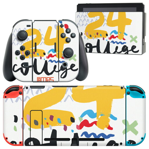 igsticker Nintendo Switch 用 デザインスキンシール 任天堂 ニンテンドー スイッチ 専用 本体ドック Joy-Con Joycon ジョイコン 専用 ゲーム機 カバー アクセサリー フィルム ステッカー 012317 数字 カラフル 文字 igsticker Nintendo Switch 用 デザインスキンシール 任天堂 ニンテンドー スイッチ 専用 本体ドック Joy-Con Joycon ジョイコン 専用 ゲーム機 カバー アクセサリー フィルム ステッカー 012317 数字 カラフル 文字