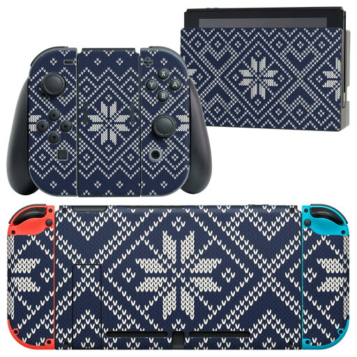 igsticker Nintendo Switch 用 デザインスキンシール 任天堂 ニンテンドー スイッチ 専用 本体ドック Joy-Con Joycon ジョイコン 専用 ゲーム機 カバー アクセサリー フィルム ステッカー 012397 ノルディック 柄 ネイビー igsticker Nintendo Switch 用 デザインスキンシール 任天堂 ニンテンドー スイッチ 専用 本体ドック Joy-Con Joycon ジョイコン 専用 ゲーム機 カバー アクセサリー フィルム ステッカー 012397 ノルディック 柄 ネイビー