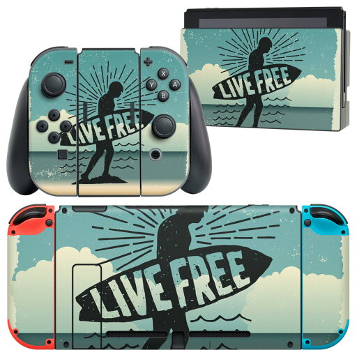 igsticker Nintendo Switch 用 デザインスキンシール 任天堂 ニンテンドー スイッチ 専用 本体ドック Joy-Con Joycon ジョイコン 専用 ゲーム機 カバー アクセサリー フィルム ステッカー 012496 サーフ 海 英字 igsticker Nintendo Switch 用 デザインスキンシール 任天堂 ニンテンドー スイッチ 専用 本体ドック Joy-Con Joycon ジョイコン 専用 ゲーム機 カバー アクセサリー フィルム ステッカー 012496 サーフ 海 英字