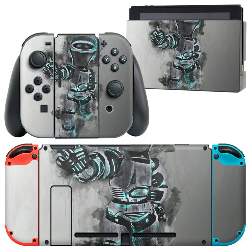 igsticker Nintendo Switch 用 デザインスキンシール 任天堂 ニンテンドー スイッチ 専用 本体ドック Joy-Con Joycon ジョイコン 専用 ゲーム機 カバー アクセサリー フィルム ステッカー 012629 ロボット かっこいい イラスト igsticker Nintendo Switch 用 デザインスキンシール 任天堂 ニンテンドー スイッチ 専用 本体ドック Joy-Con Joycon ジョイコン 専用 ゲーム機 カバー アクセサリー フィルム ステッカー 012629 ロボット かっこいい イラスト
