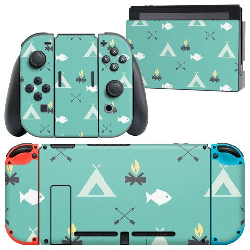 igsticker Nintendo Switch 用 デザインスキンシール 任天堂 ニンテンドー スイッチ 専用 本体ドック Joy-Con Joycon ジョイコン 専用 ゲーム機 カバー アクセサリー フィルム ステッカー 012728 魚 水色 マーク igsticker Nintendo Switch 用 デザインスキンシール 任天堂 ニンテンドー スイッチ 専用 本体ドック Joy-Con Joycon ジョイコン 専用 ゲーム機 カバー アクセサリー フィルム ステッカー 012728 魚 水色 マーク