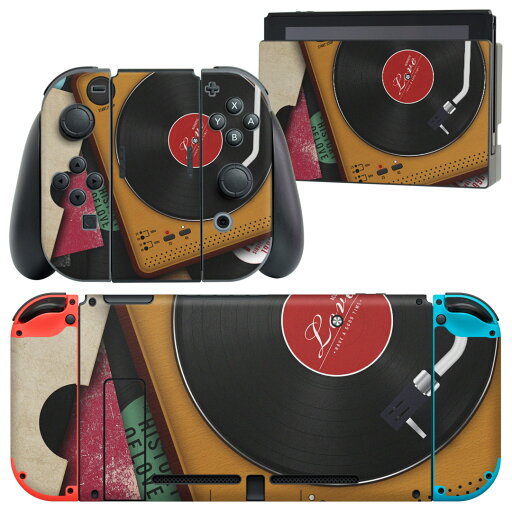 igsticker Nintendo Switch 用 デザインスキンシール 任天堂 ニンテンドー スイッチ 専用 本体ドック Joy-Con Joycon ジョイコン 専用 ゲーム機 カバー アクセサリー フィルム ステッカー 012796 レコード 音楽 love igsticker Nintendo Switch 用 デザインスキンシール 任天堂 ニンテンドー スイッチ 専用 本体ドック Joy-Con Joycon ジョイコン 専用 ゲーム機 カバー アクセサリー フィルム ステッカー 012796 レコード 音楽 love