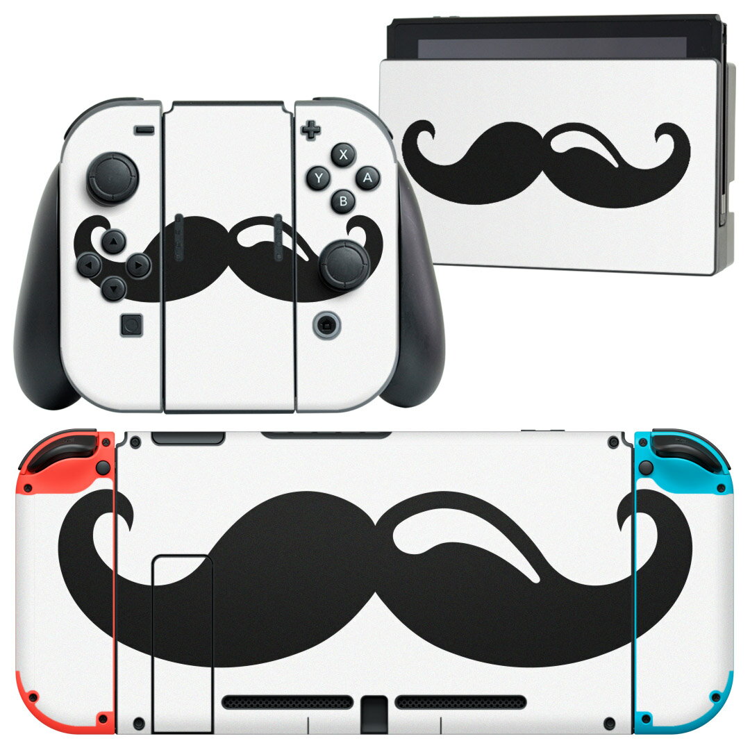 製品名 Nintendo Switch 本体裏面＆ドック正面＆ジョイコン専用 デザインスキンシール セット内容 Nintendo Switch 本体＆ドック＆ジョイコン用スキンシール（各1枚） ニンテンドースイッチ専用です。携帯機のSwitch LiteやProコンには対応していません。 商品特徴 再剥離性シートを素材に採用し、細かな位置調整がしやすく貼り直しが容易です。専用の業務プリンターを使い、商品画像と遜色のない美しい印刷仕上がり。 注意事項 画像はサンプルですので、ご覧の環境によっては多少色味に違いを感じる場合がございます。 イメージと違った、モニターと色味が異なるという理由での交換や返金はご対応出来かねます。スキンシールのみの販売で、ニンテンドースイッチ本体などは付属しません。シワができた場合、ドライヤーなどで軽く温め、外側に向けてシワを伸ばすように貼ってください。初回貼付時の位置調整や貼り直しは可能ですが、しっかりと押し付けて接着させた後の再剥離、再利用は保証しておりません。また接着部に油分や汚れが付着しますと角の部分は剥がれやすくなりますので、貼付時はあまり触れないようにご注意ください。無地のセミグロスシートにデザインをプリントした商品で、デコなどの加工はございません。 凹凸や光沢があるように見えたり布地や金属を素材にしたように見える商品もありますが、デザインの図版によるものです。印刷時に微妙な画像のズレが生じる場合がございます。ご注文後に1点1点制作する受注生産品の為、不良品以外のご返品や交換は固くお断りします。当店における繰り返しの実機テストでは問題ありませんでしたが、経過年数や使用環境により、シールを剥がす際に本体の塗装が一部剥がれる可能性があります。恐れ入りますが、万が一そのような状況になった場合でも当店ではゲーム機本体の保証は出来かねますので、予めご理解の上お求めください。 商品発送 完全受注生産のハンドメイド商品となりますので、既製品と比べて発送までお時間を頂いています。 基本的に決済確認後2?3営業日、最大で10営業日での発送となります。繁忙期や休業日明けの場合はさらに時間がかかる場合があります。 その際には別途メールにてご連絡致します。メール便の場合、発送日から到着までに2?4日ほどかかる場合が多く、紛失などの保障もご対応できかねます。あらかじめご了承下さい。
